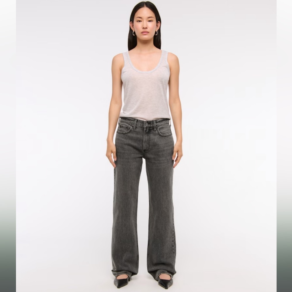 Abercrombie & Fitch Low Rise Baggy Jeans (Long)